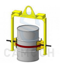 Модель захвата для бочек ЗПБ